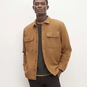 Everlane - men’s THE RENEW FLEECE-LINED HEAVYWEIGHT OVERSHIRT - M